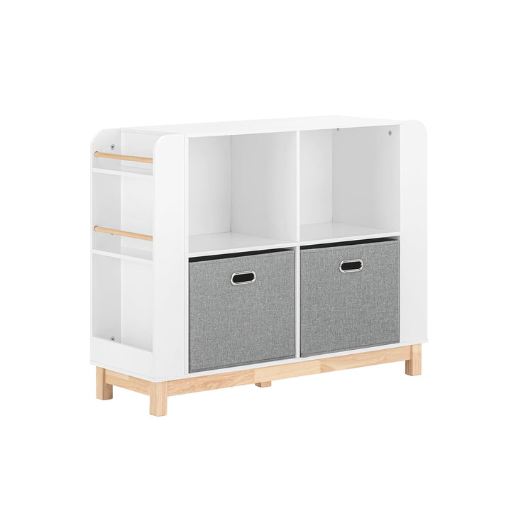SoBuy KMB85-W Kinderregal Bücherregal Kinderzimmer Regal Aufbewahrungsregal für Kinder Kinderzimmer