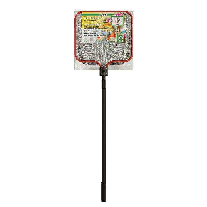 JBL Teichkescher S Grob 40x35 cm Grobmaschiges Fang Netz 160 cm Teleskopstiel, S Grob 40x35 cm grob