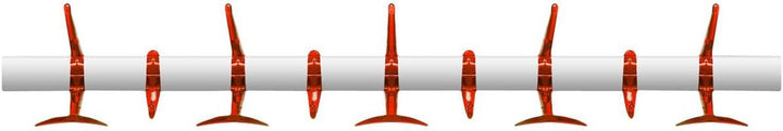 Kartell Hanger Wall, 90 cm, Orange Rot