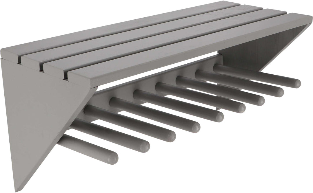 Esschert Design Wandstiefelhalter, grau, 76 x 31.3 x 35, CF49G