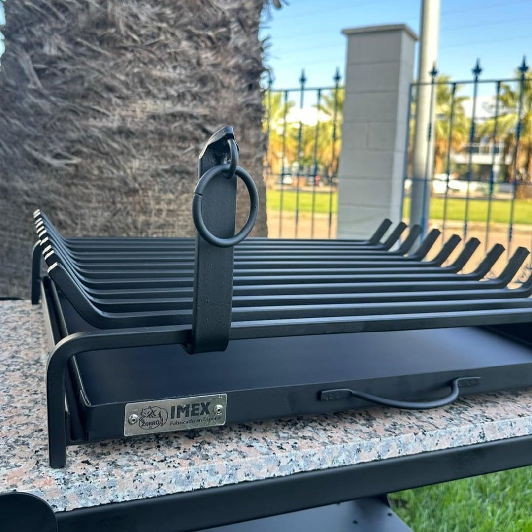 Imex der Fuchs 10923 Grill für Kamin mit Schublade (60 x 45 cm)