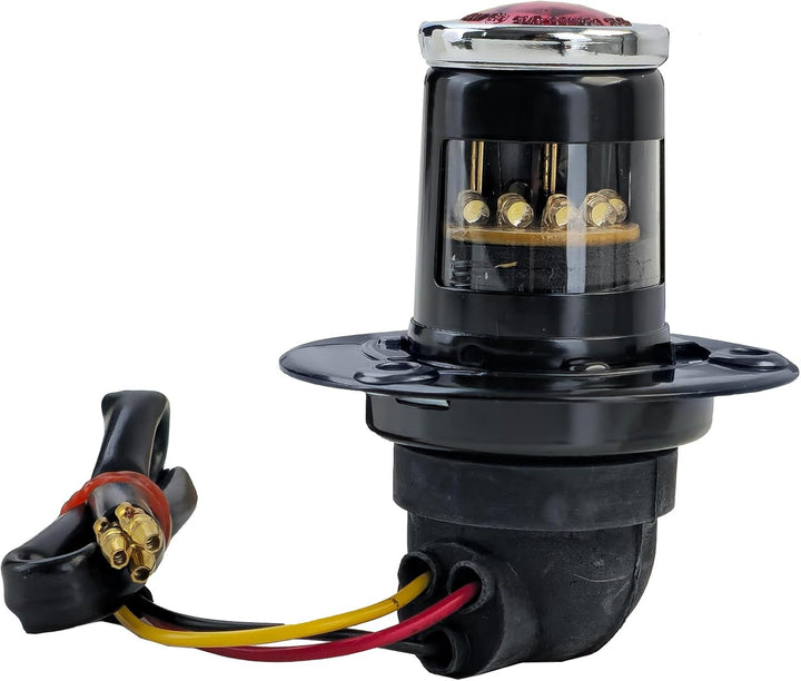 Motorrad LED Rücklicht LUCAS Lampe Klein Classic Schwarz mit E-Prüfzeichen