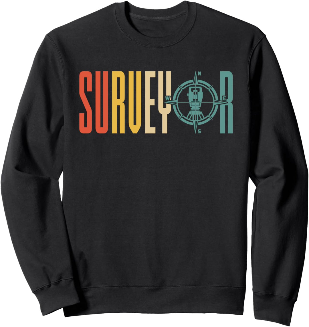 Vermessungstechniker Vermessung Landvermesser - Vermesser Sweatshirt