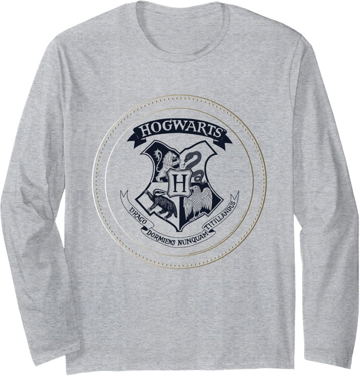 Harry Potter Hogwarts Seal Langarmshirt
