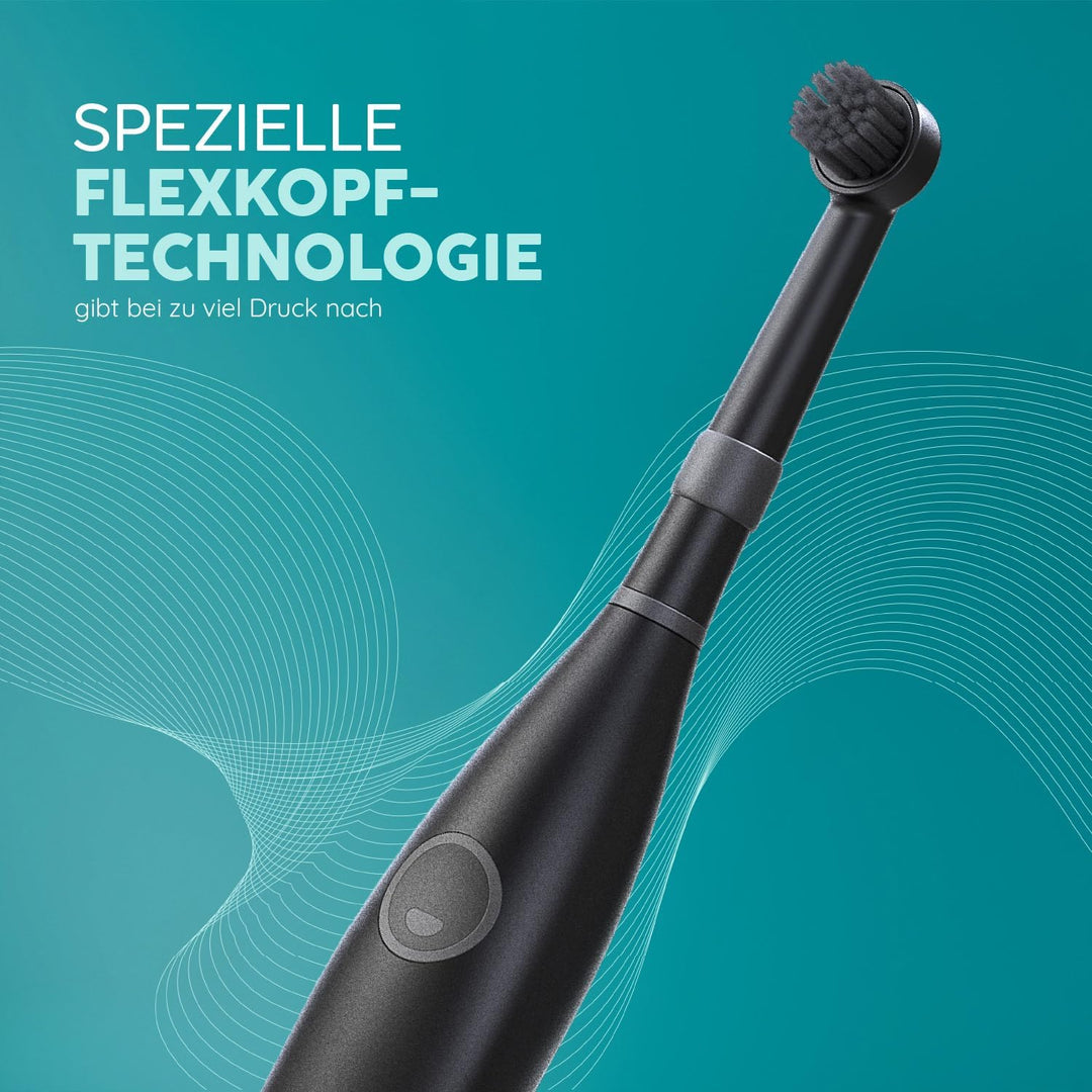 happybrush® Aufsteckbürsten für elektrische rotierende Zahnbürsten - Kompatibel mit R2, sowie Modell