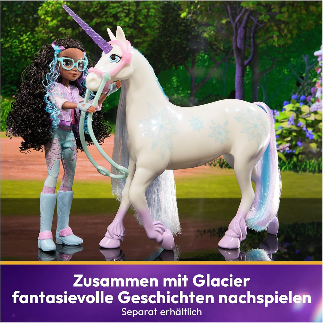 Unicorn Academy Ankleidepuppe Layla - die Originalpuppe zur beliebten Netflix-Serie, 24 cm gross und