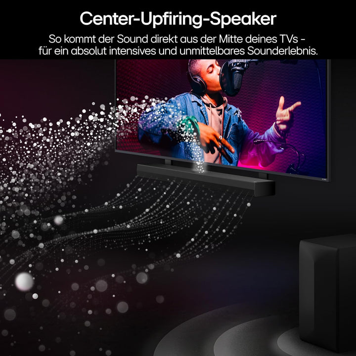 LG DS70TY 3.1.1 Dolby Atmos Soundbar (400W) mit kabellosem Subwoofer (eARC, HDMI, Optisch, Bluetooth