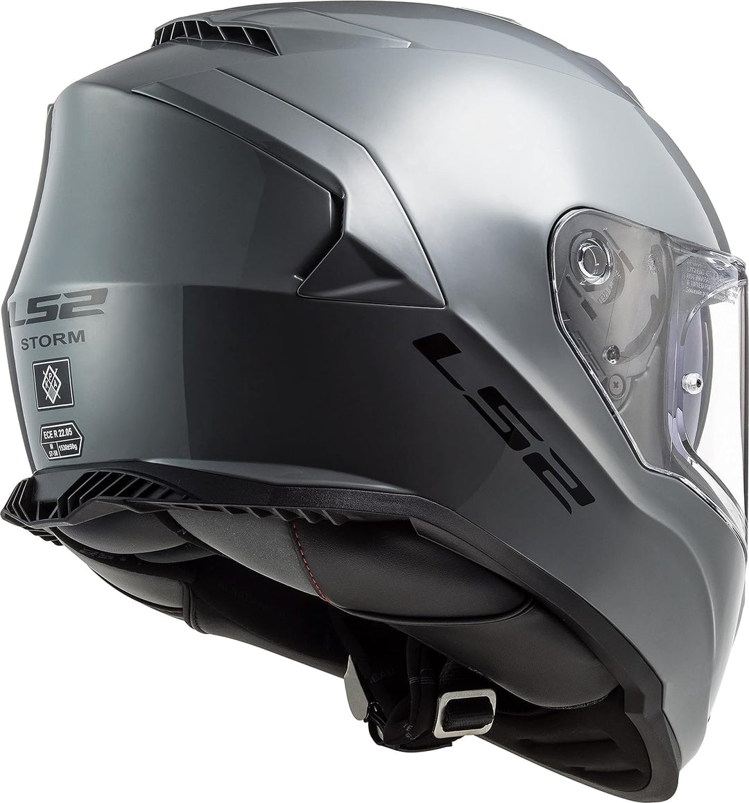 LS 2 Helm LS2 FF800 Storm Solid Nardo Grey grau XS, XS