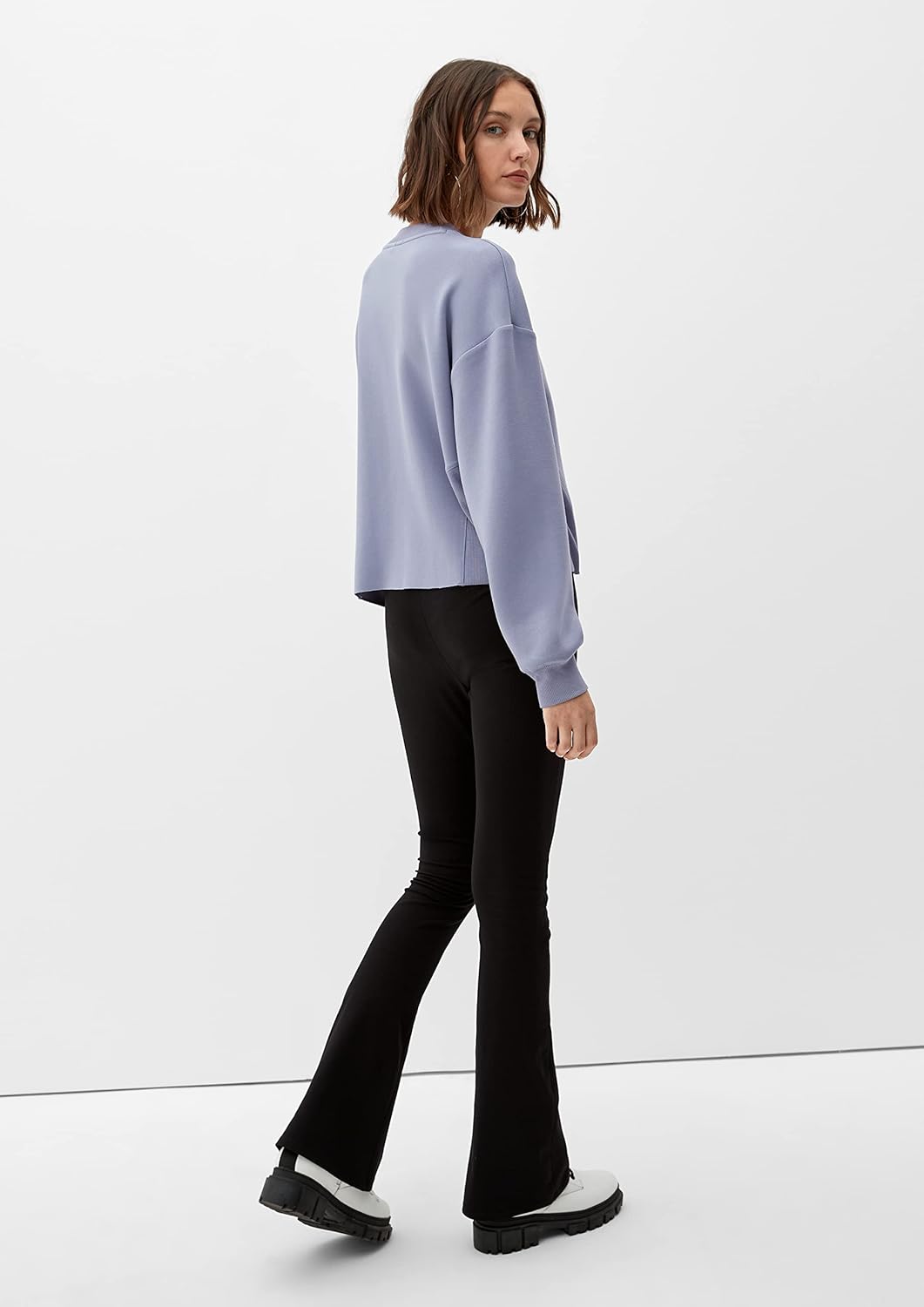 Q/S designed by Damen Sweatshirt Langarm XL Blau, XL Blau