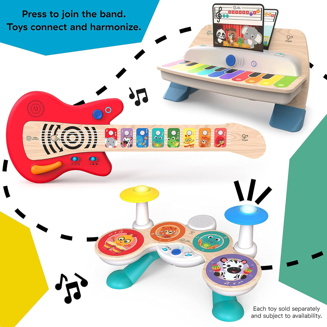 Baby Einstein, Gitarre Together in Tune, Connected Magic Touch, Holzspielzeug für Kinder, ab 12 mona