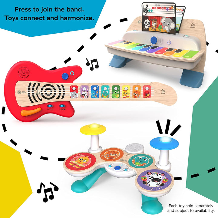 Baby Einstein, Gitarre Together in Tune, Connected Magic Touch, Holzspielzeug für Kinder, ab 12 mona