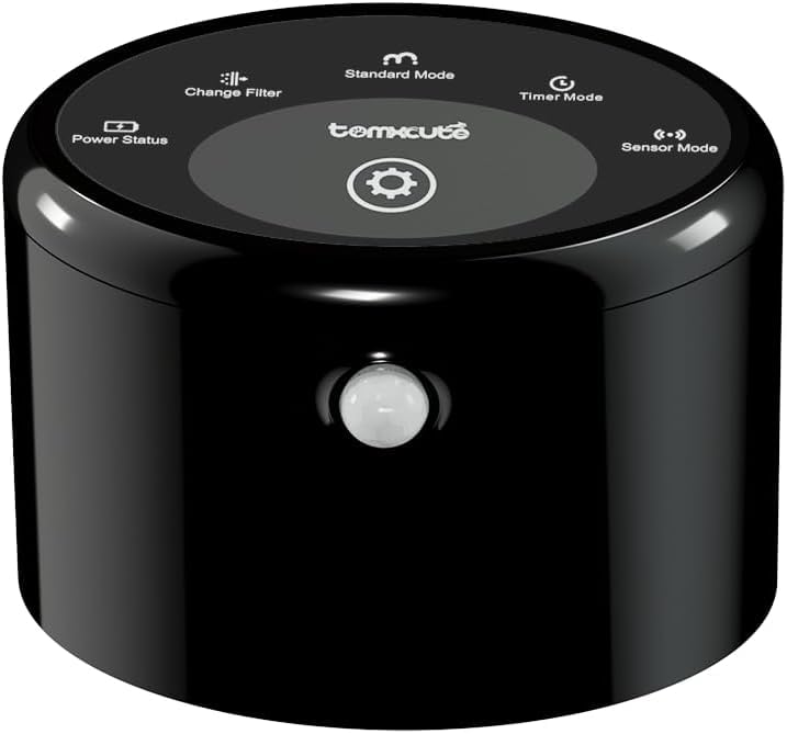 Ersatz Akku für TOMXCUTE P9 Katzenbrunnen, Abnehmbar Steuergerät Eingebauter 4000-mAh Akku - Schwarz