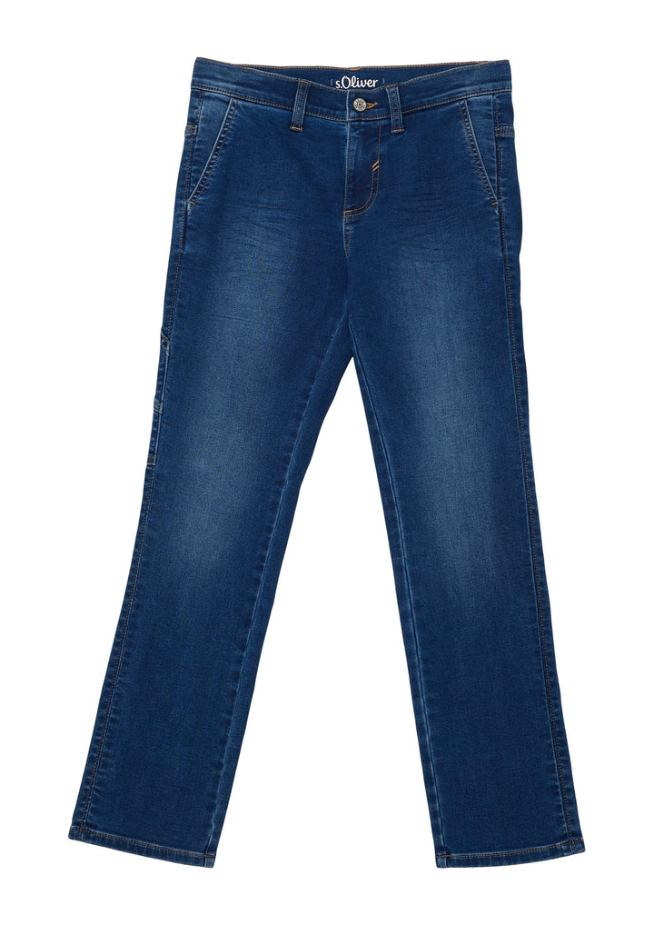 s.Oliver Jungen Jeans, Pete Regular Fit 134 Grosse Grössen Blau, 134 Grosse Grössen Blau