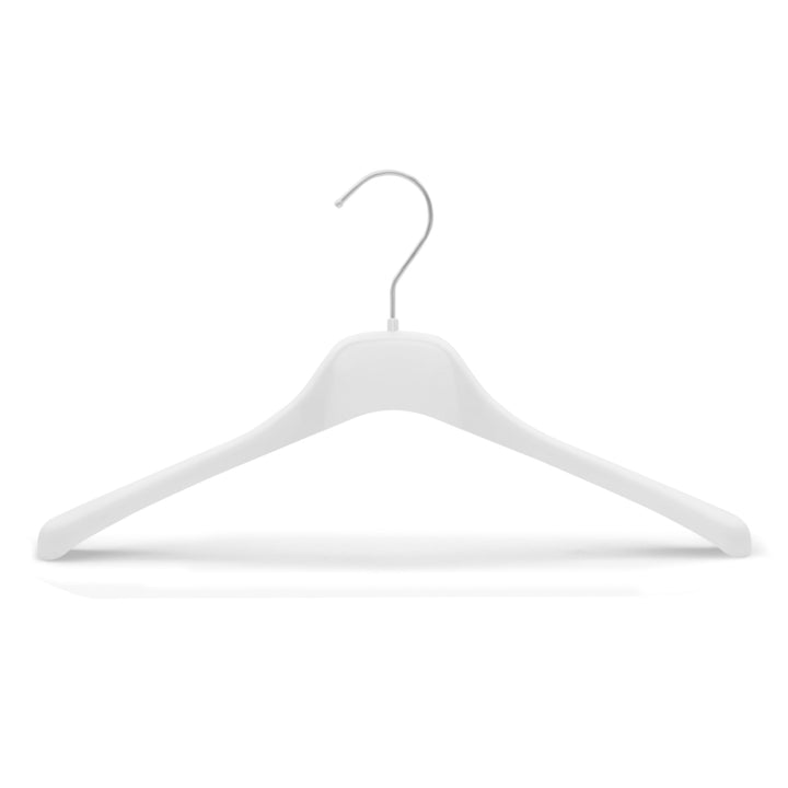 Kiroplast Kleiderbügel für Hemden, T-Shirts, Kleiderbügel aus Kunststoff, platzsparend, rutschfest,