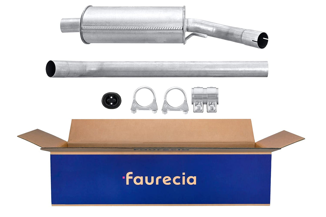 HELLA 8LB 366 022-941 Vorschalldämpfer - Easy2Fit® Kit - vorne - zweiteilig - Set mit Anbauteilen