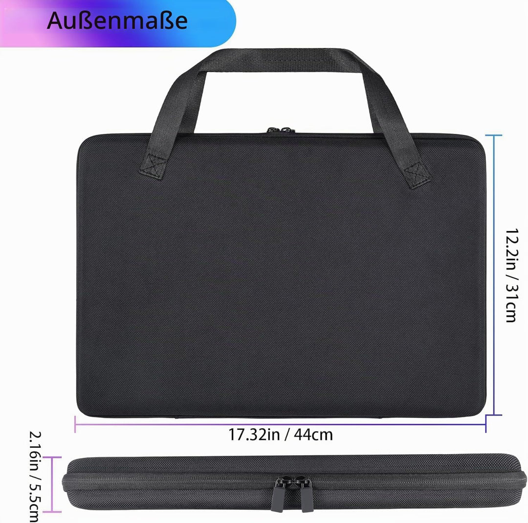 co2CREA Hart Reise Schutz Hülle Etui Tasche für Akai Professional APC64 Ableton MIDI Controller(Nur
