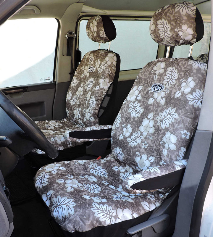 Aloha Hawaii Autositzbezüge (1 PAAR) Auto Schonbezug Sitzbezug für das Auto Sitzbezüge Sitzbezug Aut