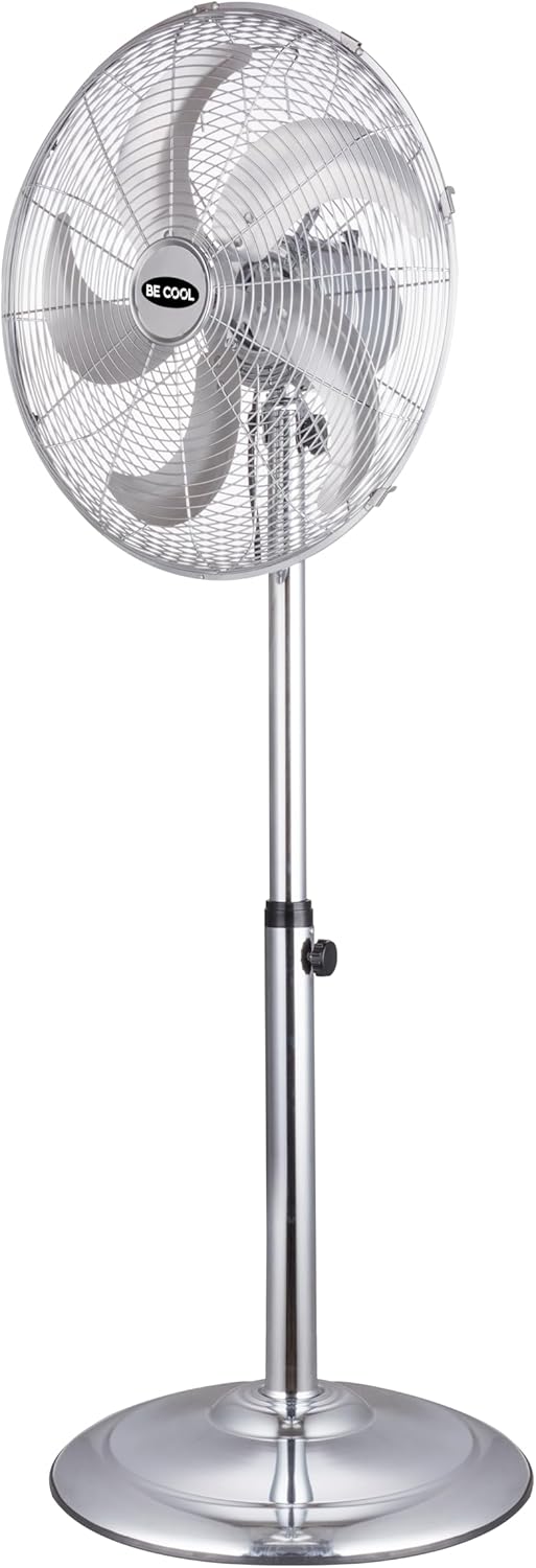 Be Cool Standventilator 40cm Super Silent BC40MSTF2205SS – Super Silent, Ø 40 cm, 50 Watt, stufenlos