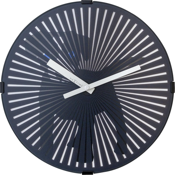 Nextime - Ø 30 cm - Kunststoff - Schwarz - 'Dog'