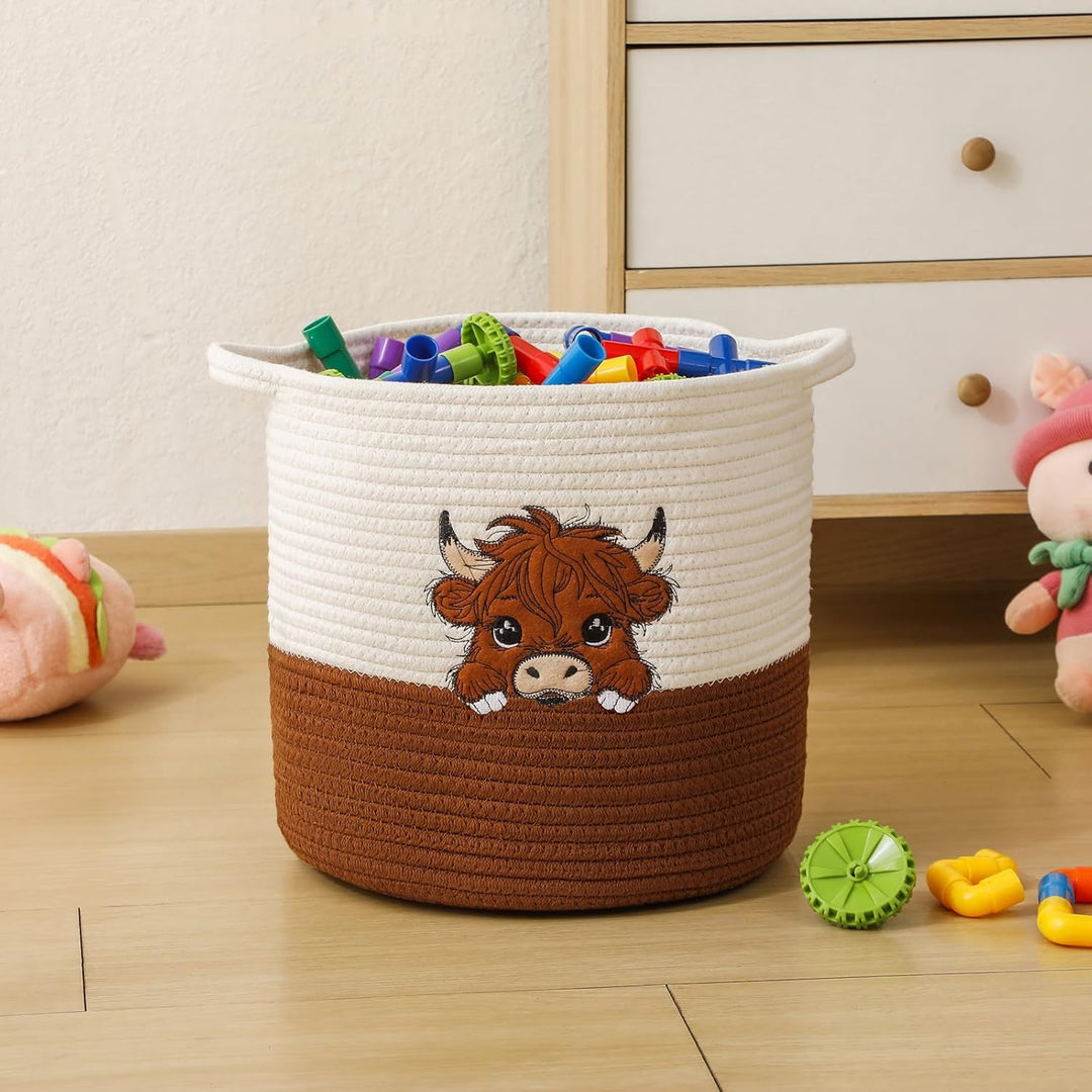 Aufbewahrungskorb Wickeltisch Korb Kinderzimmer Aufbewahrung Körbe Deko korb, Aufbewahrungskorb für