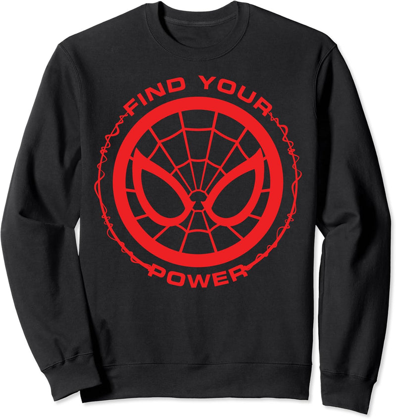 Marvel Spider-Man Find Your Power Simple Logo Sweatshirt