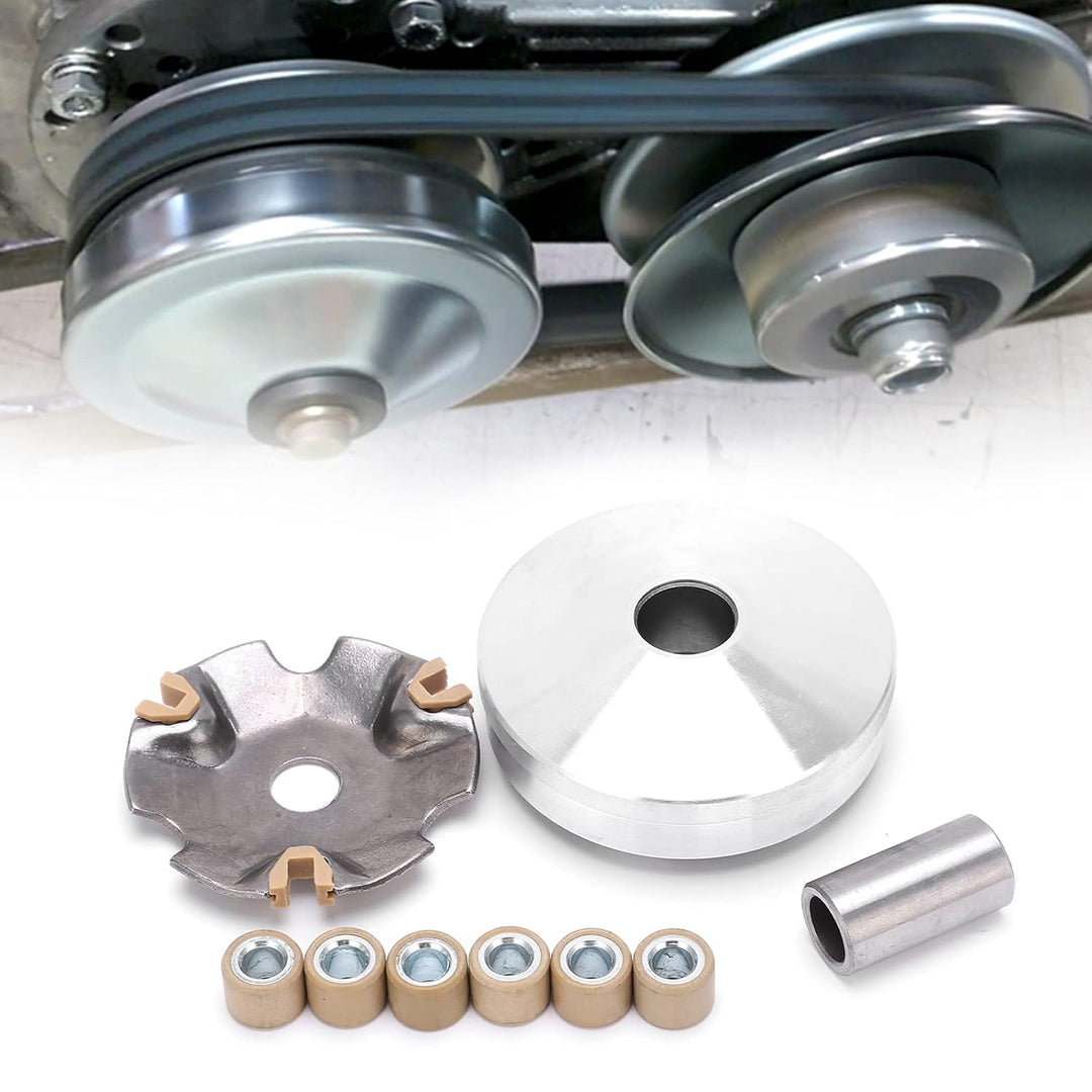 Fydun Komplette Variatorbaugruppe Rollenantriebsrad Rollerzubehör Ersatz für GY6 139QMA 139QMB Rolle
