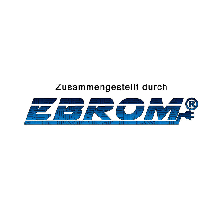 EBROM NYM-J 1x6 mm² Mantelleitung, Erdungskabel in grau 6 mm2: 49 Meter | Ab 5 m bis 100 m - Erdungs