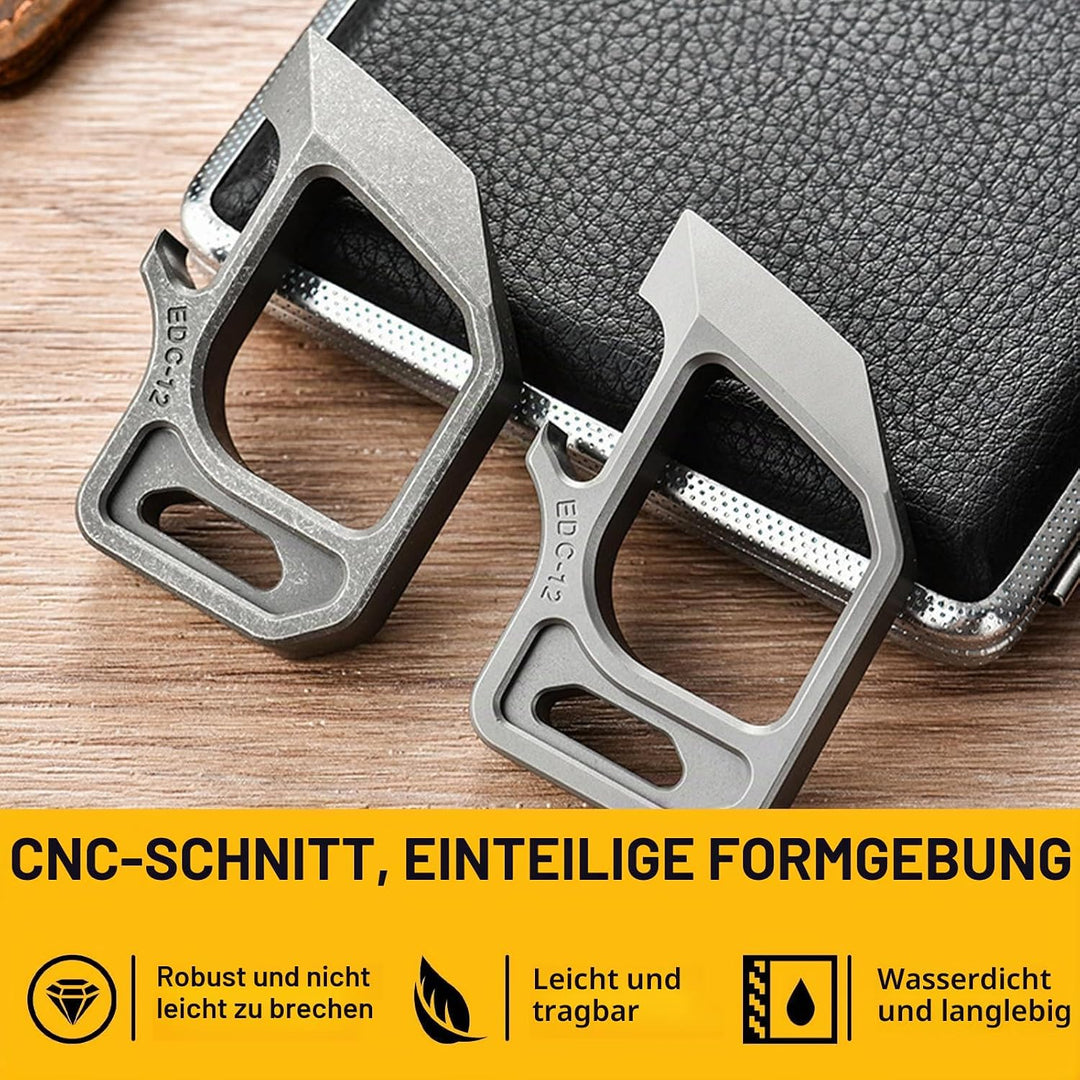 Titan EDC Pry Bar,Mini Titan EDC Brecheisen Stemmeisen Pry Bar,Multi Tool Crowbar Pry Bar Flaschenöf