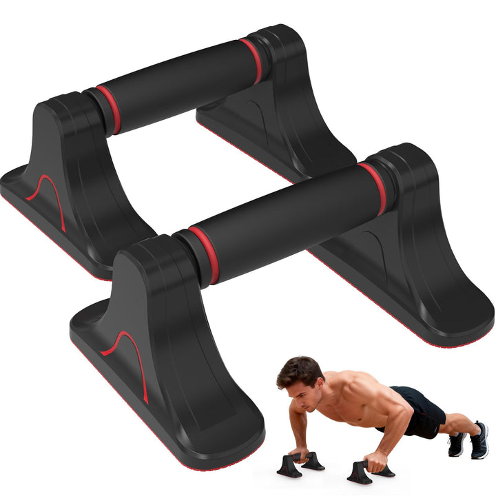 Fitarc Liegestützgriffe, Rutschfeste Push Up Bars mit Schaumstoffgriffen, Liegestützständer für Männ