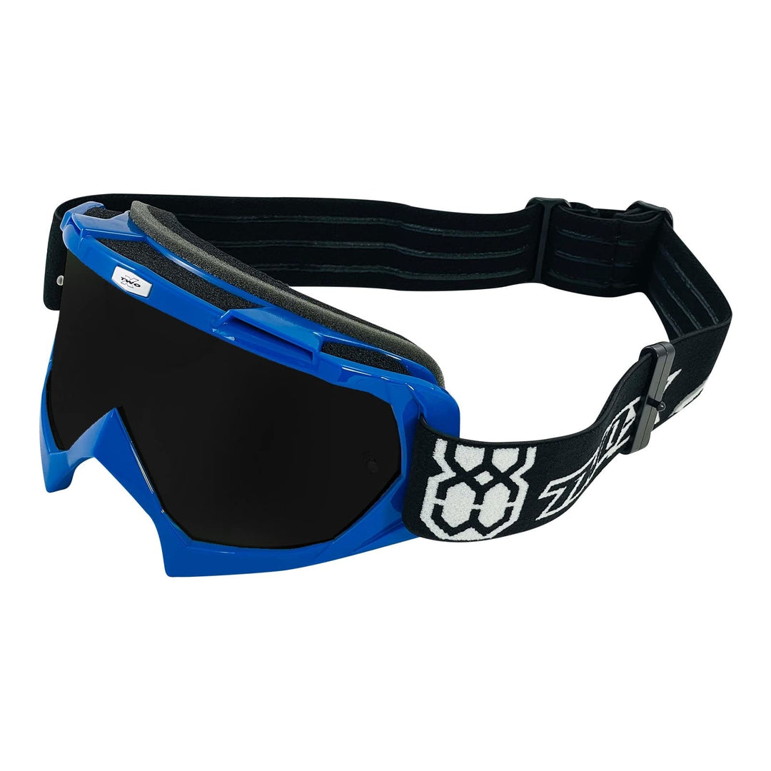 TWO-X Cross-Brille - Motocross-Brille - Kratzfeste Motorrad-Brille - Enduro & Downhill - Modell Race