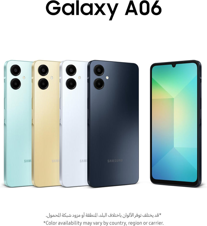 Samsung Galaxy A06 64GB/4GB RAM Dual-SIM schwarz, Schwarz