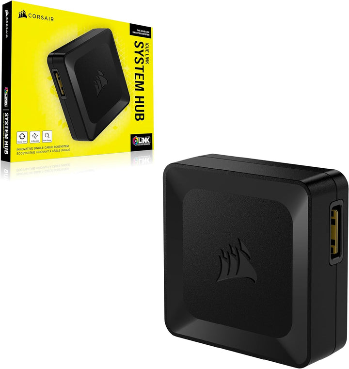 Corsair iCUE LINK System-Hub – Verbindet bis zu 14 iCUE LINK-Geräte – Reduziert Kabelgewirr – Innova