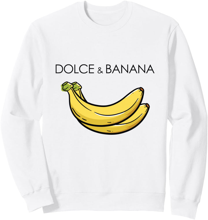 Dolce And Banana T Shirt, Funny Cute Graphic Design Banane Sweatshirt
