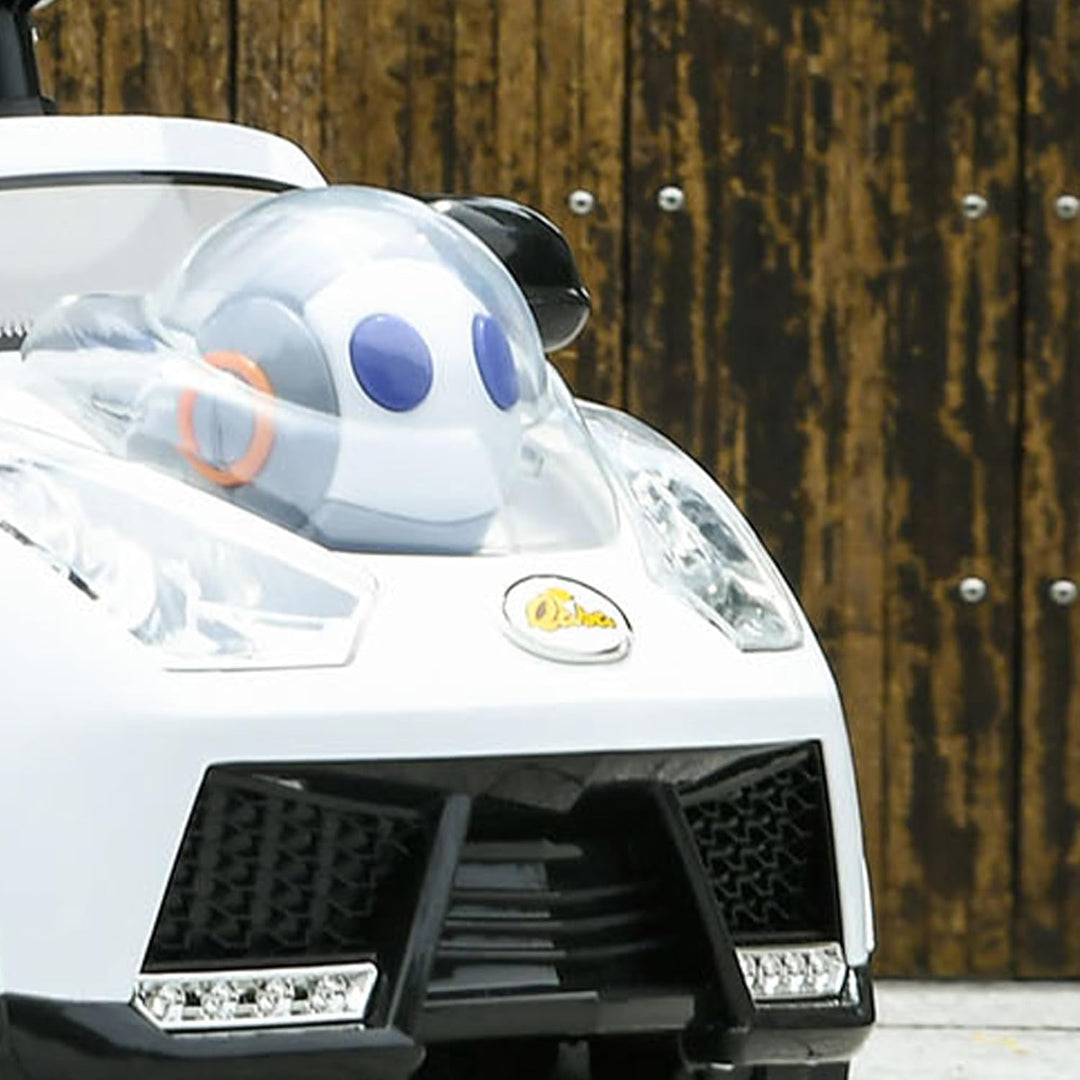 AIYAPLAY Rutschauto mit Schiebstange Rutschfahrzeug mit Lenkrad Schiebeauto Kinderfahrzeug mit Hupe