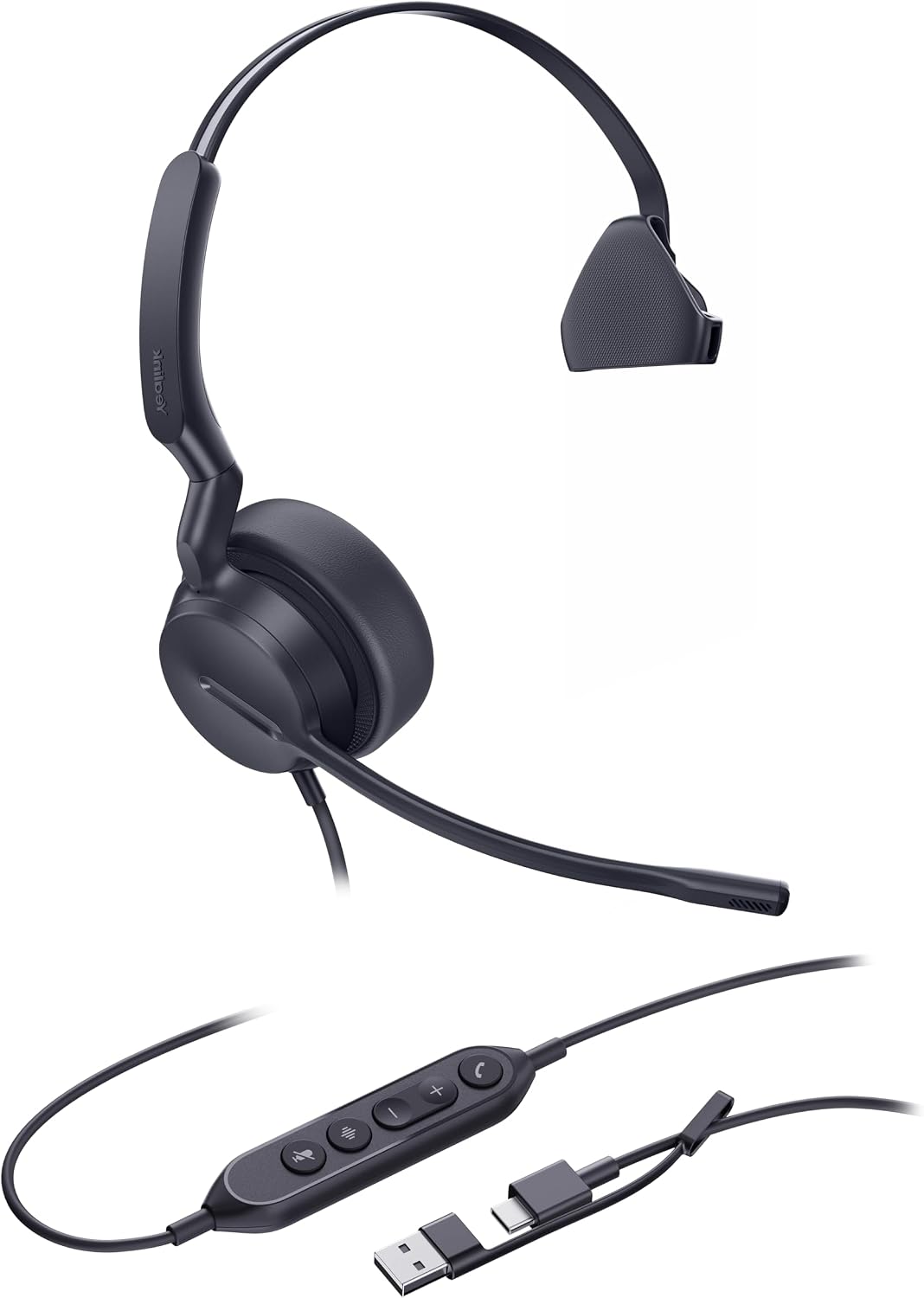 Yealink Headset UH42 Mono UC USB-C/A, UH42 Mono UC