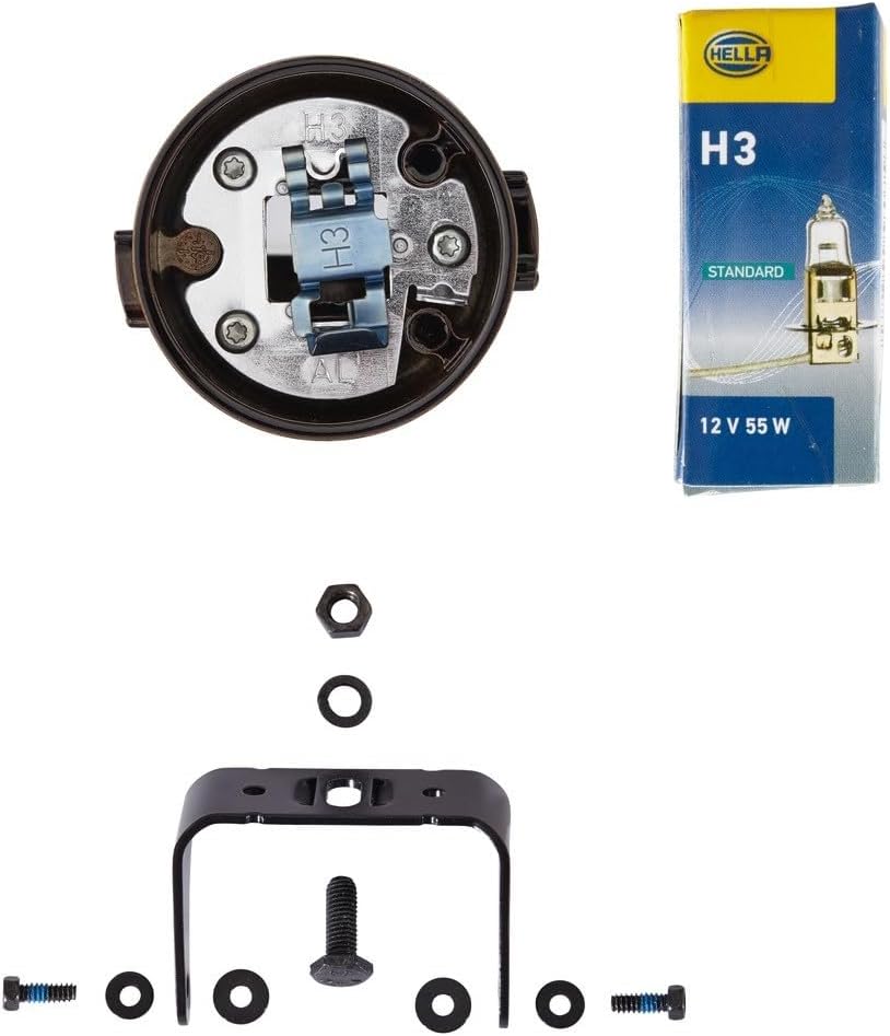 HELLA - DE/Halogen-Nebelscheinwerfer - Micro DE - ECE - links/rechts - 1NL 008 090-031 mit Kappe, Ha