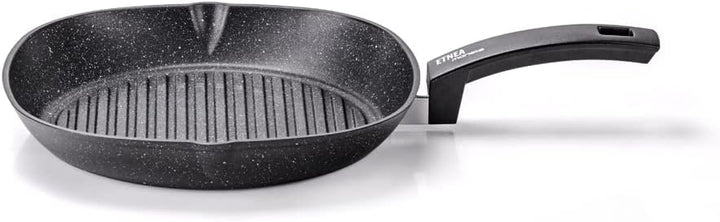 Moneta Etnea Evolution Grillpfanne 28 x 28 cm, auch für Induktion, 100% Made in Italy Induktion 28*2