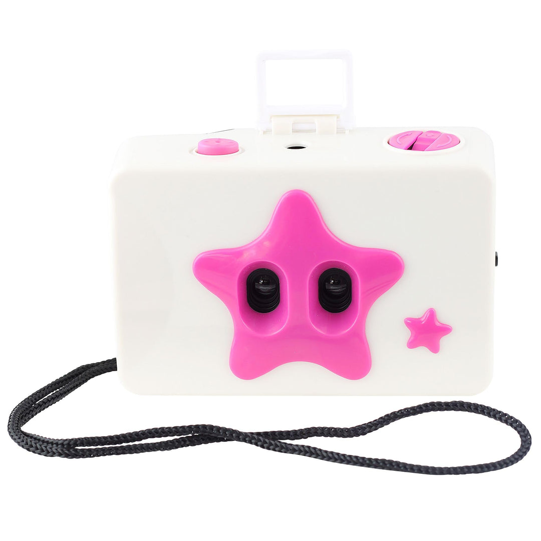 Freak Scene 2 Linsen Stern Kamera - 35mm - Farbe: weiss-pink weiss / pink, weiss / pink