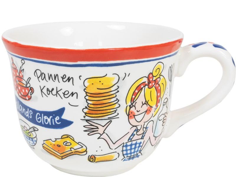 Blond Amsterdam Suppenschale mit Henkel Ø14cm Hollands Glorie – Vincent van Gogh – Holland Design –
