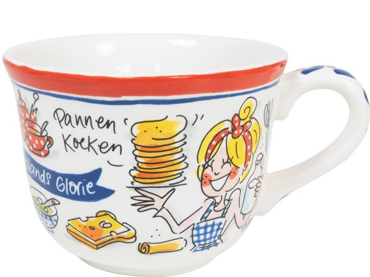 Blond Amsterdam Suppenschale mit Henkel Ø14cm Hollands Glorie – Vincent van Gogh – Holland Design –