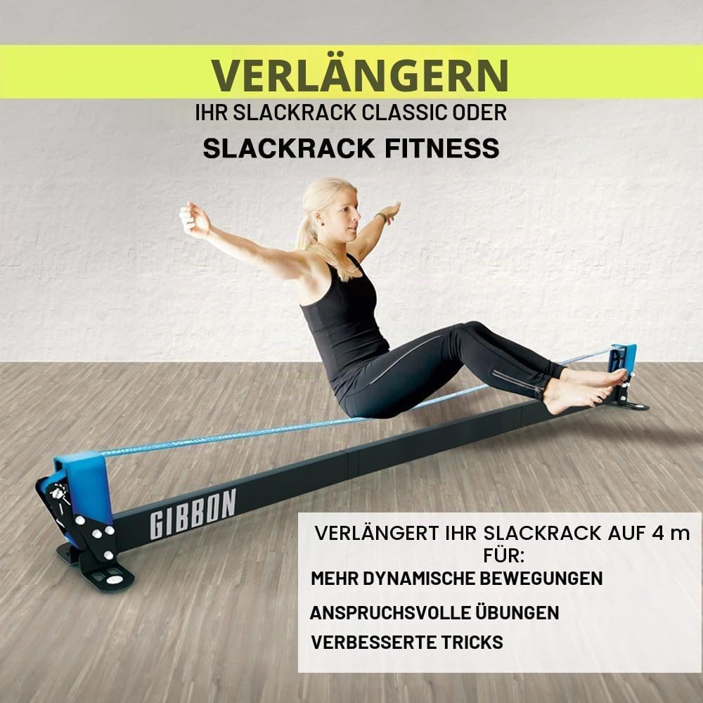 Gibbon Slacklines Extension Piece / Verlängerung für das Slackrack Fitness Edition oder Slackrack Cl