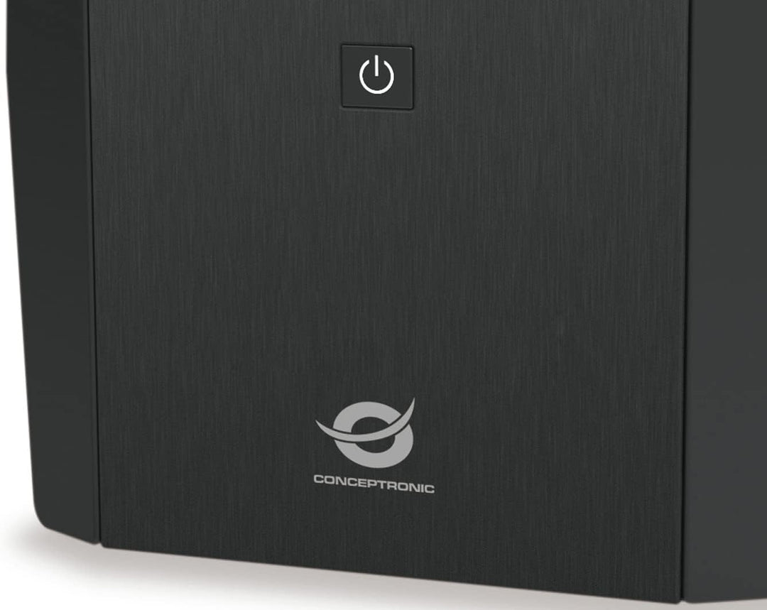 Conceptronic ZEUS03EM 1200VA 720W USV, 3 x IEC socket 2 x Schuko socket 1200 VA / 720 W 3 x IEC sock