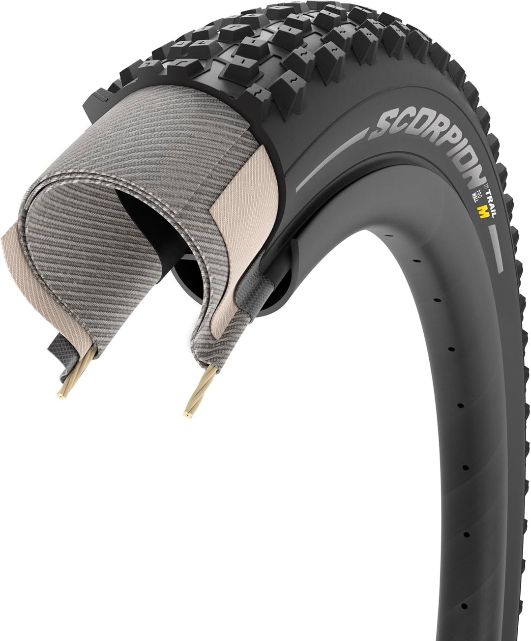 Pirelli Scorpion Trail M schlauchloser Reifen, 73,7 cm Schwarz 29 x 2.4, Schwarz 29 x 2.4