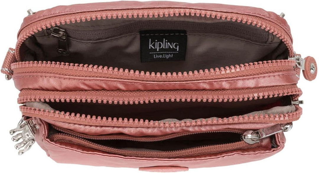 Kipling Abanu Multi Umhängetasche Rot (Metallic Rust), Rot (Metallic Rust)