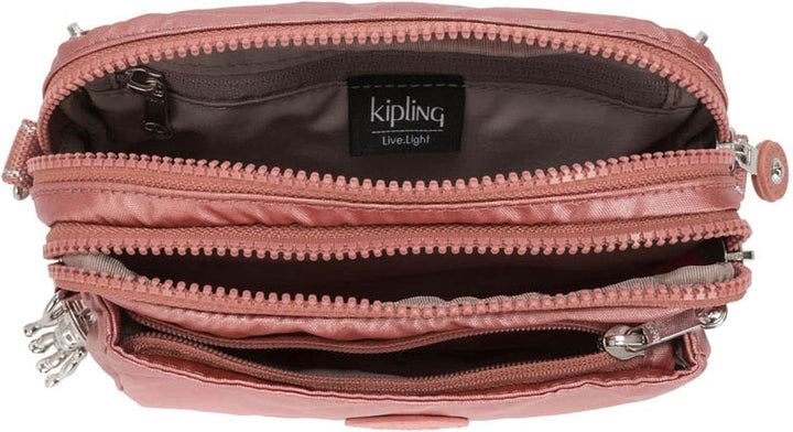 Kipling Abanu Multi Umhängetasche Rot (Metallic Rust), Rot (Metallic Rust)