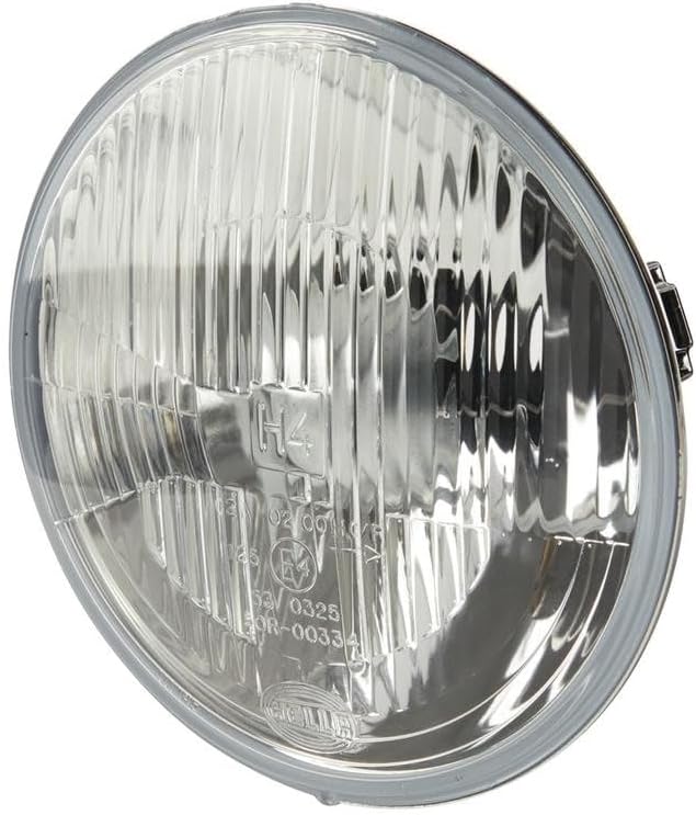 HELLA - Halogen-Scheinwerfereinsatz, Hauptscheinwerfer - 12V - rund - Referenzzahl: 12.5 - Einbau -