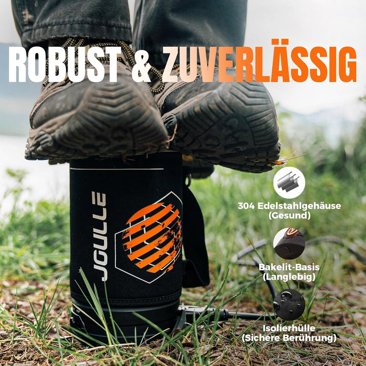 Wasserkocher, Tragbarer Wasserkocher für Kaffee und Tee, Mini-Teekessel aus Edelstahl 304, 240V, Sch