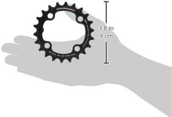 Stronglight Kettenblatt MTB 104/64 Ct 22 Schwarz, 22 Schwarz