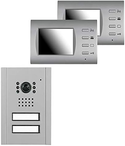 INDEXA GmbH VT35/2 Videotürsprechanlage für Zwei Familien