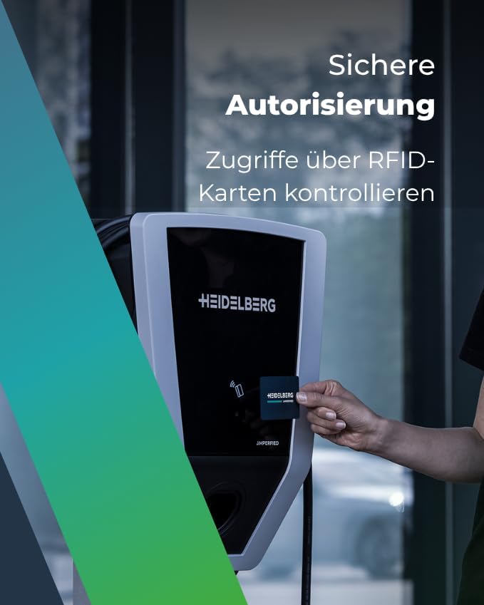 Wallbox 11 kW mit App + RFID | EV-Charger Made in Germany | Einfache Installation | Connect.Home Lad